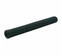 vidaXL Grillage Acier 25x1,2m Épaisseur 0,9mm Hexagonal Vert Clôture de Jardin 143269