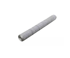 Vidaxl Grillage Pour Voli¿¿Re Acier Galvanis¿¿ 25 X 1 M Argent¿¿