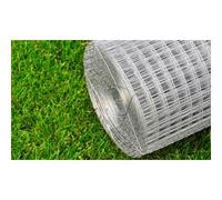 vidaXL Grillage pour volière acier galvanisé 10x1 m argenté