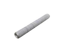 vidaXL Grillage en acier galvanisé Clôture de jardin 25 x 0,75 m Ép. 0,55 mm 140422