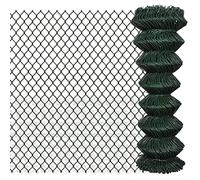 vidaXL Grillage Vert 1,25x25 m Clôture de Jardin Panneau Grillage Maille