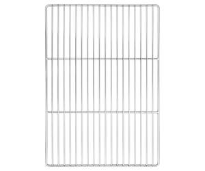 vidaXL Grille de Barbecue 50 x 35 cm Acier Inoxydable Argenté | Fait pour durer longtemps, Reste en place pendant que tu cuisines, Idéal pour des repas en extérieur