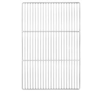 vidaXL Grille de Barbecue 60 x 40 cm Acier Inoxydable Argenté