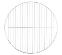 vidaXL Grille de barbecue ronde Ø40 cm acier inoxydable 304, remplacement de grille de barbecue, grille de grillage, grille à charbon de bois