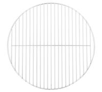 vidaXL Grille de barbecue ronde Ø44,5 cm acier inoxydable 304, remplacement de grille de barbecue, grille de grillage, grille à charbon de bois