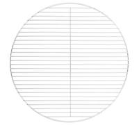 vidaXL Grille de barbecue ronde Ø54 cm acier inoxydable 304
