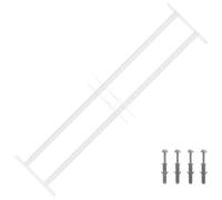 vidaXL Grille de sécurité pour fenêtres avec 2 barres transversales