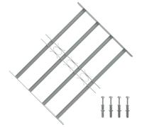 vidaXL Grille de défense à 4 traverses pour fenêtre 500-650 m – Sécurité