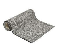 vidaXL Bâche d'étang Revêtement de pierre 250x40 cm Gris Non-tissé PP