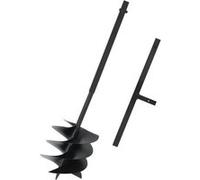 Grondboor met handgreep 250 mm staal zwart145258
