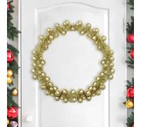 vidaXL Guirlande de Boules de Noël Doré 186 cm Polystyrène