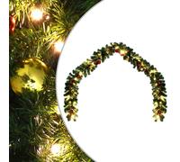 vidaXL Guirlande de Noël décorée avec boules et lumières LED 5 m 246406
