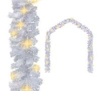Guirlande De Noël Avec Lumières Led 10 M Blanc