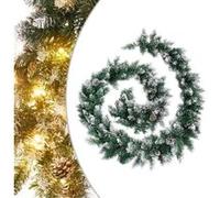 vidaXL Guirlande de Noël avec lumières LED Vert 5,2 m PVC Vert