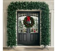 vidaXL Guirlande de Noël verte 240 cm