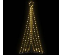 vidaXL Guirlande de sapin de Noël 339 LED blanc chaud 182 cm