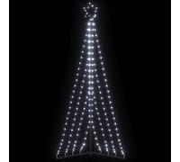 vidaXL Sapin de Noël à LED 339 LED Blanc Froid 187 cm, lumière de Noël, lumière de Noël LED, lumière de Noël extérieure, lumière de Jardin de Noël