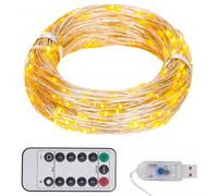 Moderne & Luxe Guirlande Lumineuse Avec 150 Led Blanc Chaud 15 M-716712