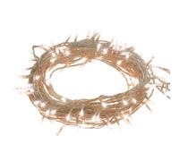 vidaXL Guirlande LED avec 150 LED Blanc chaud 15 m PVC