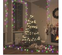 vidaXL Guirlande LED avec 150 LED Guirlande Lumineuse Décoration de Fête Ornement de Noël Salle de Séjour Intérieur 343202