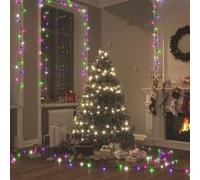 vidaXL Guirlande LED avec 150 LED Multicolore pastel 15 m PVC