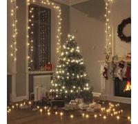 vidaXL Guirlande Lumineuse 150 LED Intérieur Extérieur 150 cm Eclairage Jardin 50698 Vert G