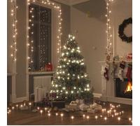 vidaXL Guirlande Lumineuse 400 LED Intérieur et Extérieur Eclairage Jardin 50692