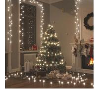 vidaXL Guirlande Lumineuse 600 LED Intérieur Extérieur Blanc 60 m Décoration 50695