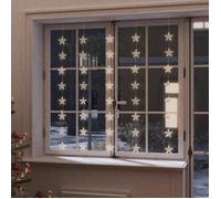 vidaXL Guirlande Lumineuse à Etoiles LED Décoration de Noël Ornement de Noël Mariage Salon Maison Intérieur 200 LED Blanc 328802