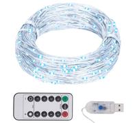 Vidaxl Guirlande Lumineuse Avec 150 Led Blanc Froid 15 M