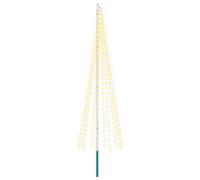 vidaXL Guirlande Lumineuse de Sapin de Noël avec Piquet et mât 300 cm