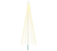 vidaXL Guirlande Lumineuse de Sapin de Noël avec Piquet et mât 500 cm