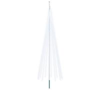 vidaXL Guirlande Lumineuse de Sapin de Noël avec Piquet et mât 500 cm