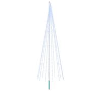 vidaXL Guirlande Lumineuse de Sapin de Noël avec Piquet et mât 500 cm