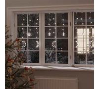 vidaXL Guirlande Lumineuse Etoile et Lune avec Télécommande Décoration de Noël Ornement de Noël Mariage Salon Intérieur 138 328795 Blanc G