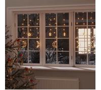 vidaXL Guirlande Lumineuse Etoile et Lune avec Télécommande Lumière de Décoration Eclairage de Vacances Jardin Patio 328794