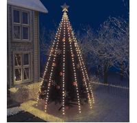 vidaXL Guirlande Lumineuse Filet d'Arbre de Noël Lumière de Décoration Sapin de Noel Salon Maison Intérieur Jardin Extérieur 51283
