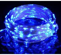 vidaXL Guirlande lumineuse LED avec 300 LED bleu 30 m