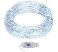vidaXL Guirlande Lumineuse Micro LED Décoration de Noël Ornement de Noël Mariage Salon Maison Intérieur 40 m 400LED Blanc 328848 Blanc G