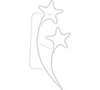 Guirlandes lumineuses en forme d'étoile 12 pcs Blanc chaud