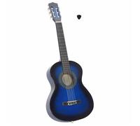 vidaXL Guitare Classique de Débutants et Enfants Instrument d'apprentissage Instrument de Musique Musical Musicien Amateur Bleu 1/2 34"