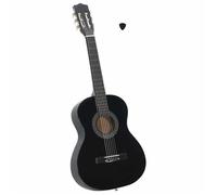 vidaXL Guitare classique de débutants et enfants Noir 3/4 36 Noir