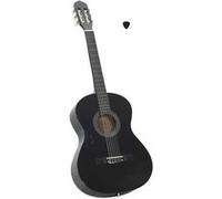 vidaXL Guitare classique pour débutants Noir 4/4 39"" Tilleul
