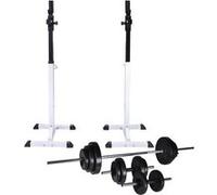 Halter-/squatrek met halterset 30,5 kg275353