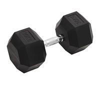 vidaXL Haltère 30 kg Fonte, Ensemble d'haltères, haltère Hexagonal, Plaque de Poids, Barre de Poids, Poids Libre
