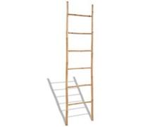 vidaXL Handdoekenladder met 6 sporten bamboe41496 G