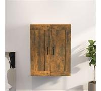 Hangkast 69,5x32,5x90 cm gerookt eikenkleurig817396