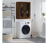 vidaXL Armoire murale chêne marron 69,5x34x90 cm