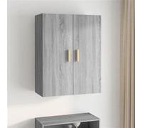 Hangkast 69,5x34x90 cm grijs sonoma eikenkleurig817382