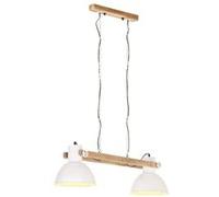 Vidaxl Lampe Suspendue Industrielle 25 W Blanc 109 Cm E27 Blanc